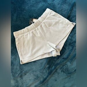 The North Face Gray Athletic Shorts Elastic Waistband